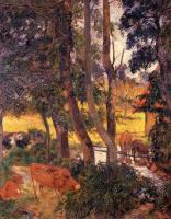 Gauguin, Paul - Cattle Drinking